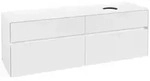 Villeroy & Boch Collaro Waschbeckenunterschrank, Waschbecken rechts, 4 Ausz&uuml;ge,