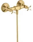hansgrohe AXOR Montreux 2-Griff-Brausearmatur Aufputz, 1 Verbraucher, 16560250,