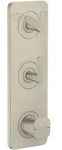 hansgrohe AXOR Citterio C Thermostatmodul 380/120 Unterputzmodell mit Platte f&uuml;r 2
