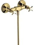 hansgrohe AXOR Montreux 2-Griff-Brausearmatur Aufputz, 1 Verbraucher, 16560990,