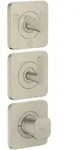 hansgrohe AXOR Citterio C Thermostatmodul 380/120 Unterputzmodell mit Rosetten f&uuml;r 3