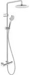 Duravit Shower Systems Duschsystem 1000, 2 Verbraucher, chrom, TH4280008010