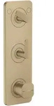 hansgrohe AXOR Citterio C Thermostatmodul 380/120 Unterputzmodell mit Platte f&uuml;r 2