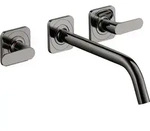 hansgrohe AXOR Citterio M 3-Loch Waschtischarmatur Unterputzmodell f&uuml;r Wandmontage