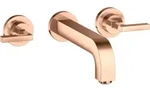 hansgrohe AXOR Citterio 3-Loch Waschtischarmatur Unterputz, Auslauf 222mm,
