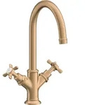 hansgrohe AXOR Montreux 2-Griff-Waschtischarmatur 210,...