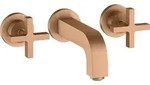 hansgrohe AXOR Citterio 3-Loch Waschtischarmatur Unterputz, Auslauf 162mm,