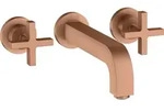 hansgrohe AXOR Citterio 3-Loch Waschtischarmatur Unterputz, Auslauf 222mm,