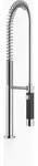 Dornbracht Profibrausengarnitur, runde Rosette, Antikalk-System, 27799970-93, Farbe: