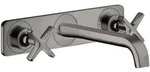hansgrohe AXOR Citterio E 3-Loch Waschtischarmatur Unterputzmodell mit Platte...