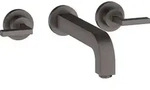 hansgrohe AXOR Citterio 3-Loch Waschtischarmatur Unterputz, Auslauf 222mm,