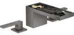 hansgrohe AXOR MyEdition 3-Loch Waschtischarmatur 70 mit Push-Open Ablaufgarnitur,