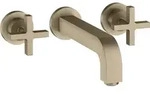 hansgrohe AXOR Citterio 3-Loch Waschtischarmatur Unterputz, Auslauf 222mm,
