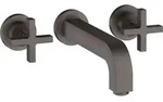 hansgrohe AXOR Citterio 3-Loch Waschtischarmatur Unterputz, Auslauf 222mm,