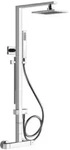 Gessi Rettangolo Duschs&auml;ule mit Aufputz-Thermostat, H&ouml;he 1060 mm, automatischer