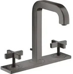 hansgrohe AXOR Citterio 3-Loch Waschtischarmatur 170, Zugstangen-Ablaufgarnitur,