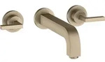 hansgrohe AXOR Citterio 3-Loch Waschtischarmatur Unterputz, Auslauf 222mm,