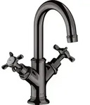 hansgrohe AXOR Montreux 2-Griff-Waschtischarmatur 160, Zugstangen-Ablaufgarnitur,