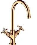 hansgrohe AXOR Montreux Zweigriff Waschtischarmatur 210, ohne Ablaufgarnitur,