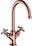 hansgrohe AXOR Montreux Zweigriff Waschtischarmatur 210, ohne Ablaufgarnitur,
