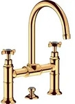 hansgrohe AXOR Montreux 2-Griff-Waschtischarmatur 220,...