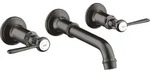 hansgrohe AXOR MONTREUX 3-Loch Waschtischarmatur Unterputz, Wandmontage,...