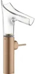 hansgrohe AXOR Starck V Einhebel-Waschtischmischer 220 mit Glasauslauf f&uuml;r
