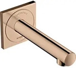 hansgrohe AXOR Uno Elektronik-Waschtischmischer Unterputz, Wandmontage 160,...