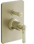 Gessi Venti20 Fertigmontageset Wanne/Dusch-Einhebelmischer, f&uuml;r separaten Auslauf,