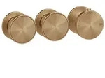Gessi Origini Fertigmontageset Thermostat, 2-Wege, Vertikale/horizontale Wandmontage,