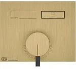 Gessi HI-FI, Fertigmontageset f&uuml;r 1/2 Unterputz-Einhebelmischer mit Tasten-Bedienung