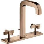 hansgrohe AXOR Citterio 3-Loch Waschtischarmatur 170, Zugstangen-Ablaufgarnitur,