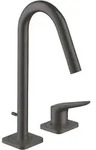 hansgrohe AXOR Citterio M 2-Loch Waschtischmischer 160 mit Zugstangen-Ablaufgarnitur,
