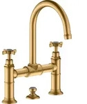 hansgrohe AXOR Montreux 2-Griff-Waschtischarmatur 220,...