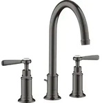 hansgrohe AXOR Montreux3-Loch Waschtischarmatur 180, Zugstangen-Ablaufgarnitur,