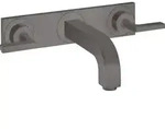 hansgrohe AXOR Citterio 3-Loch Waschtischarmatur Unterputz, Auslauf 222mm,
