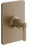 Gessi Venti20 Fertigmontageset Wanne/Dusch-Einhebelmischer, ohne Umstellung, 1-Weg,