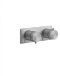 Gessi316 Fertigmontageset Unterputz-Thermostat, 2-Wege Umlenkkartusche am