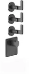 Gessi Inciso- Fertigmontage-Set f&uuml;r 3/4 Hochleistungs Unterputz-Thermostat,
