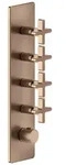 Gessi Inciso+ Fertigmontage-Set f&uuml;r 3/4 Hochleistungs Unterputz-Thermostat, eine
