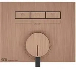 Gessi HI-FI, Fertigmontageset f&uuml;r 1/2 Unterputz-Einhebelmischer mit Tasten-Bedienung