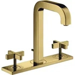 hansgrohe AXOR Citterio 3-Loch Waschtischarmatur 170, Zugstangen-Ablaufgarnitur,
