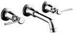hansgrohe AXOR MONTREUX 3-Loch Waschtischarmatur Unterputz, Wandmontage,...