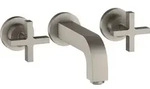 hansgrohe AXOR Citterio 3-Loch Waschtischarmatur Unterputz, Auslauf 162mm,