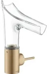 hansgrohe AXOR Starck V Einhebel-Waschtischmischer 140 mit Glasauslauf und