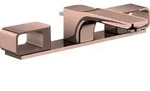hansgrohe AXOR Urquiola 3-Loch Waschtischarmatur DN15 mit Platte, 11040300,...