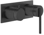 Gessi Ingranaggio Fertigmontageset Einhebelmischer Wanne/Dusche mit rechteckiger