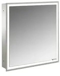 emco prime Lichtspiegelschrank, 600 mm, eine T&uuml;r, Anschlag links, Unterputzmodell,