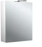 emco pure 2 style LED-Lichtspiegelschrank mit Aufsatzstrahlern, eine T&uuml;r mit