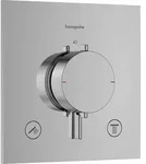 hansgrohe Ecostat Comfort E Thermostat Unterputzmodell f&uuml;r 2 Verbraucher, 33711000,